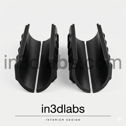 Stressless® Gleitschale Sitzverstellung – Kompatibler Ersatz 4× PETG (08005090) - in3dlabs
