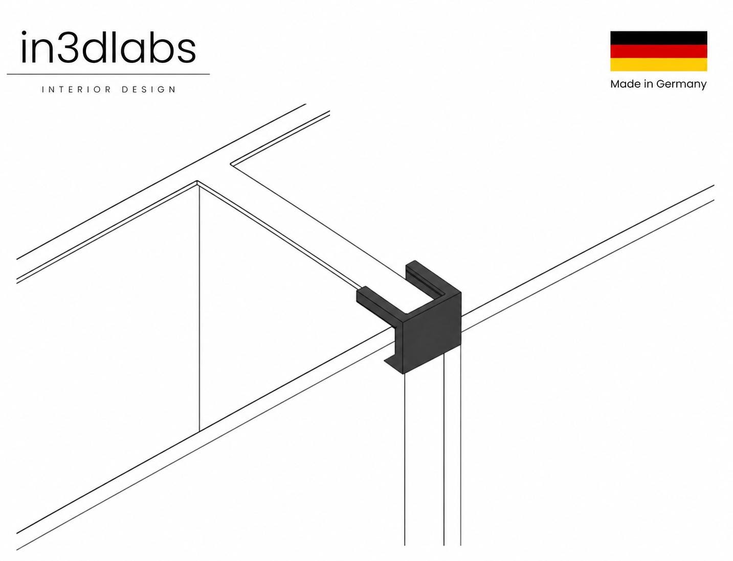 IKEA Billy Verstärkungswinkel / Regalverbinder – PETG Eckwinkel für Stabilität & Ausrichtung | Made in Germany - in3dlabs