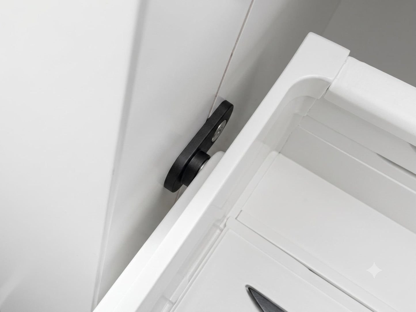 IKEA Hemnes & Ställ Schuhschrank – Komplett-Reparaturset | 4 Scharnierführungen (110364) + 4 Stop-Halterungen (116713) + Schrauben | PETG, Made in Germany - in3dlabs