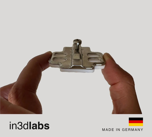 IKEA IVAR Scharnier-Distanzstücke – 4er-Set | 2 / 3 / 4 / 5 mm, präzise Passung | PETG, Made in Germany - in3dlabs