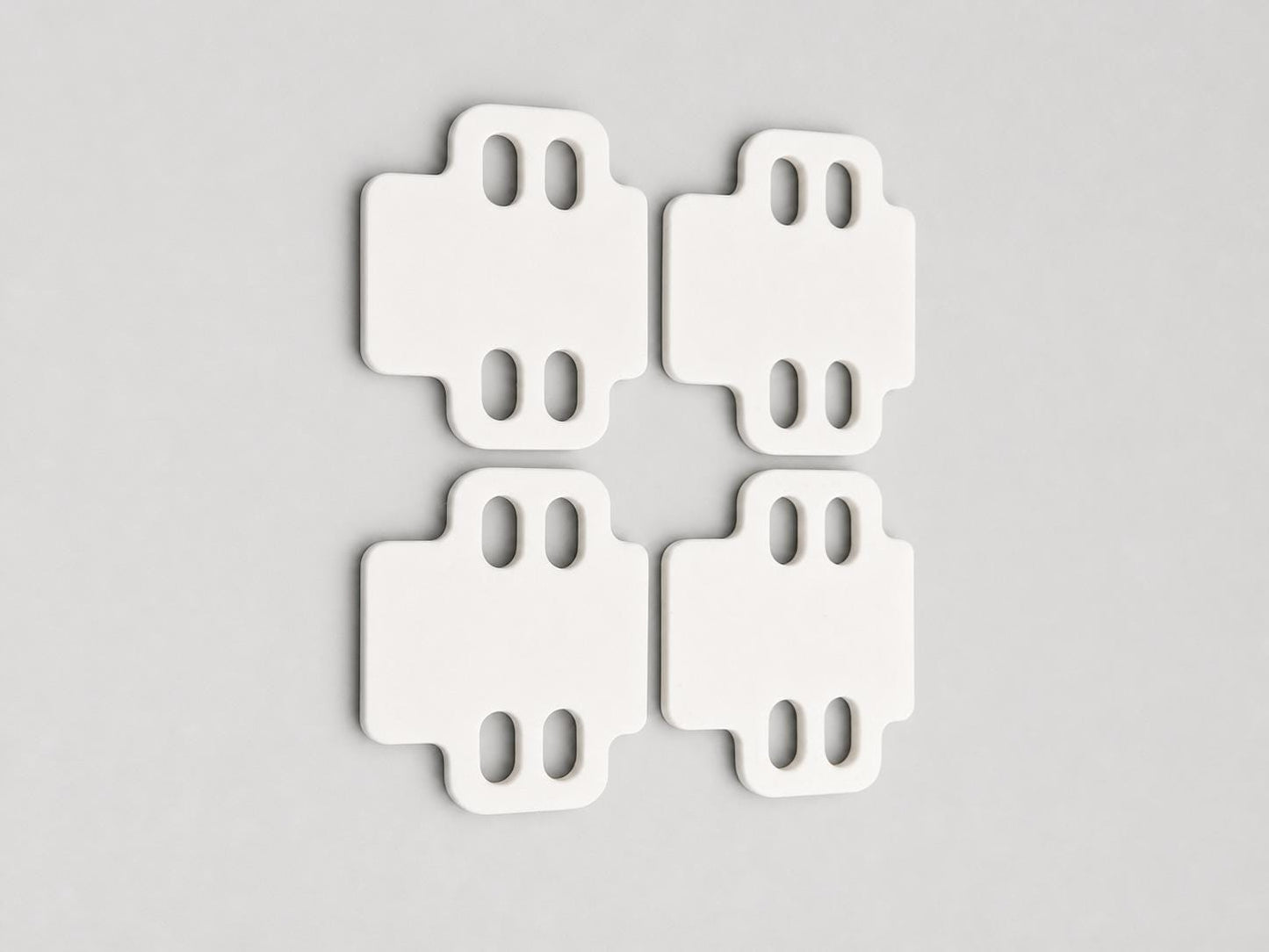 IKEA IVAR Scharnier-Distanzstücke – 4er-Set | 2 / 3 / 4 / 5 mm, präzise Passung | PETG, Made in Germany - in3dlabs