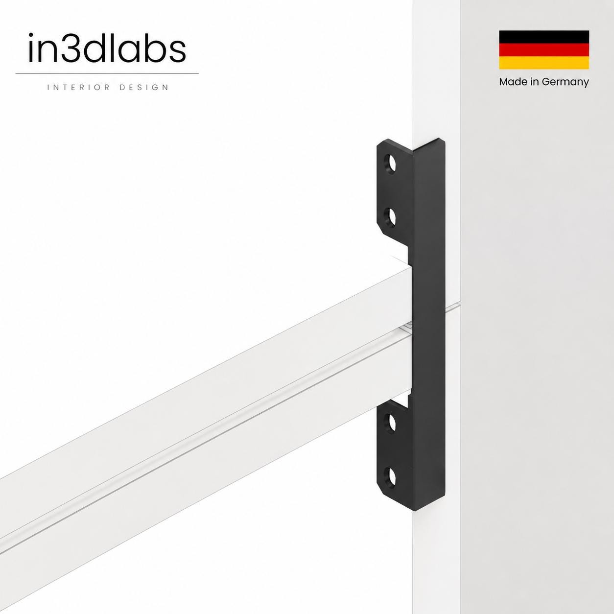 IKEA Kallax vertikale Fachteiler / Regalverbinder – PETG Trennelement für zusätzliche Fächer | Made in Germany - in3dlabs