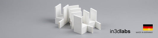 IKEA Scharnier-Montageset 3-teilig – 2 Bohrlehren + Türhalter | präzise Bohrungen für 35-mm-Topfscharniere | PETG, Made in Germany - in3dlabs