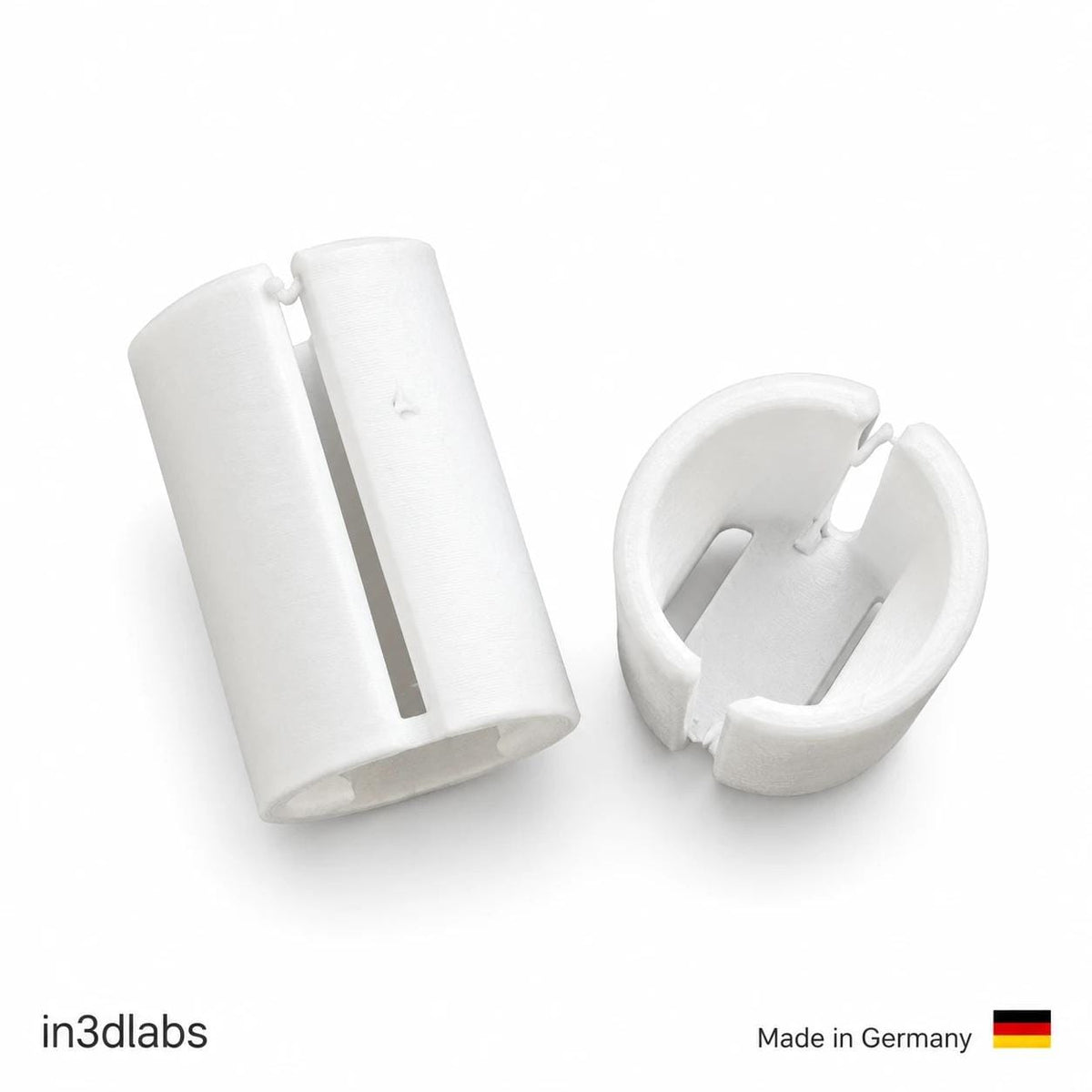 Kopfstützen-Hülse für Führungsstange passend für Stressless® Sessel & Sofas – 2er/4er/8er-Set, weiß - in3dlabs