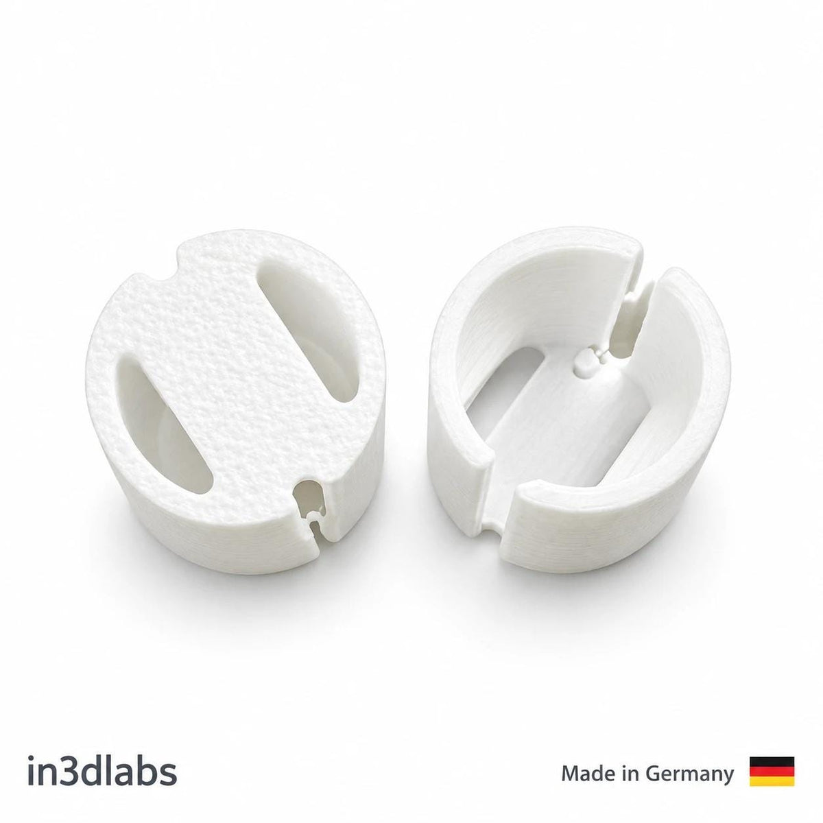 Kopfstützen-Hülse für Führungsstange passend für Stressless® Sessel & Sofas – 2er/4er/8er-Set, weiß - in3dlabs