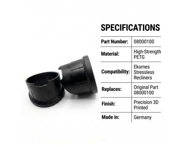 Stressless® Arretierring 08000100 – Kompatibler PETG-Ersatz - in3dlabs