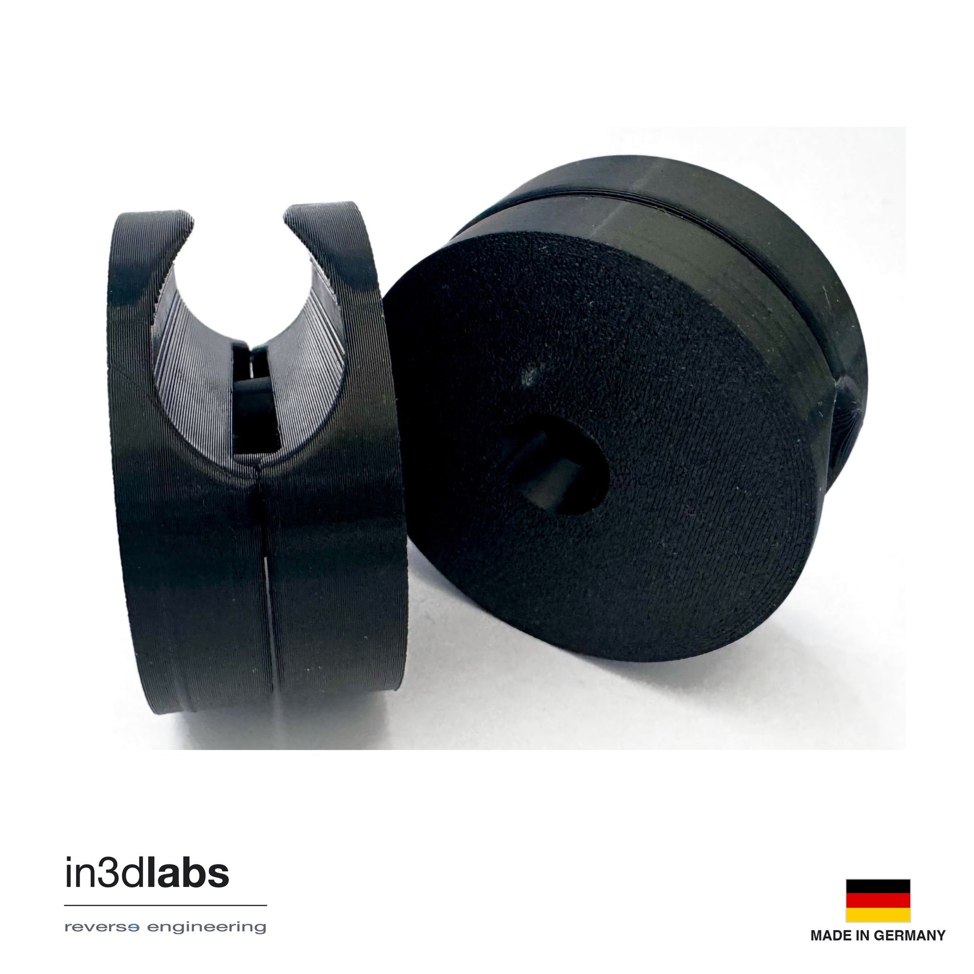 Stressless® Gleitgehäuse Old-Style (08005089) – Kompatibler PETG-Ersatz, 4er-Set (nur bis 2003) - in3dlabs