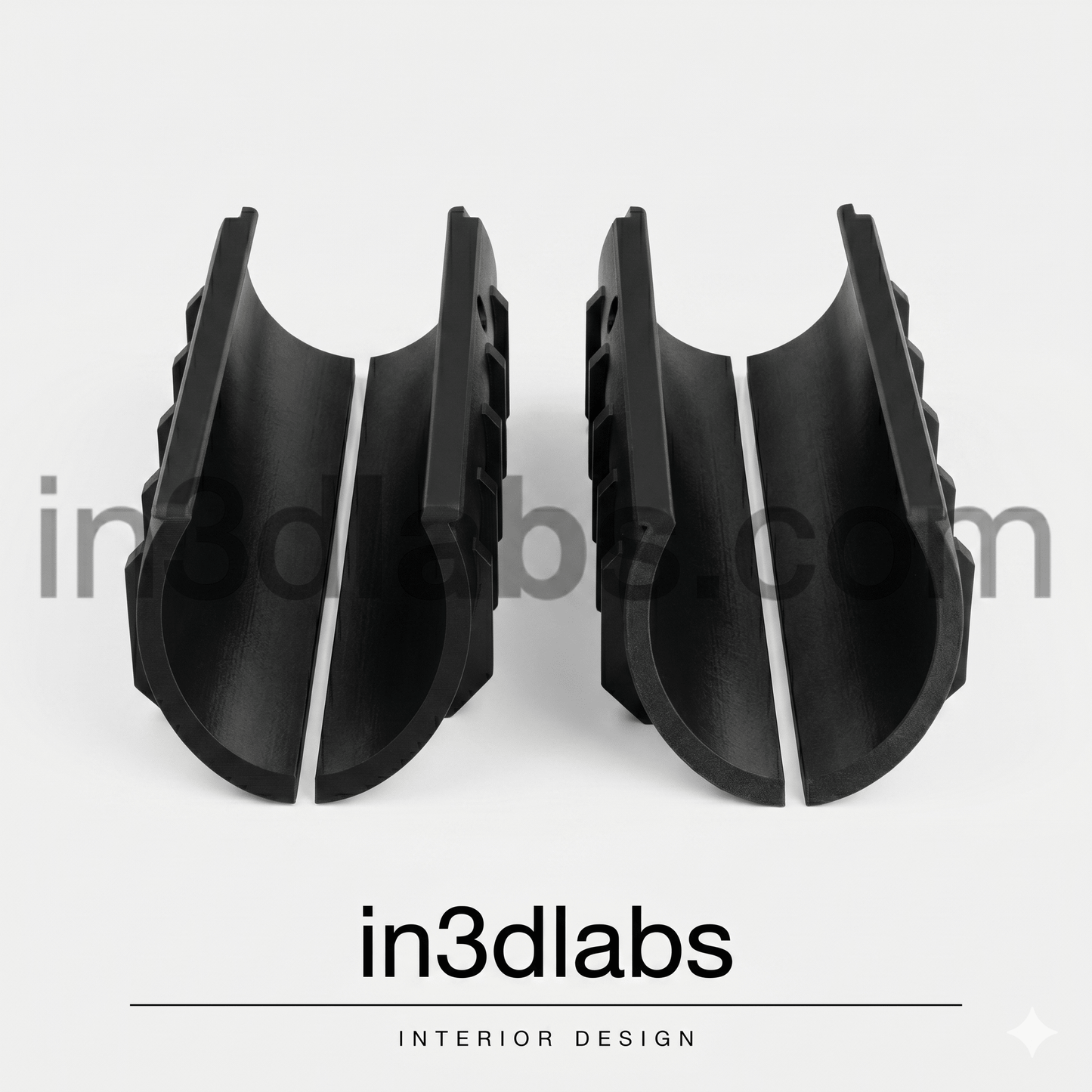 Stressless® Gleitschale Sitzverstellung – Kompatibler Ersatz 4× PETG (08005090) - in3dlabs