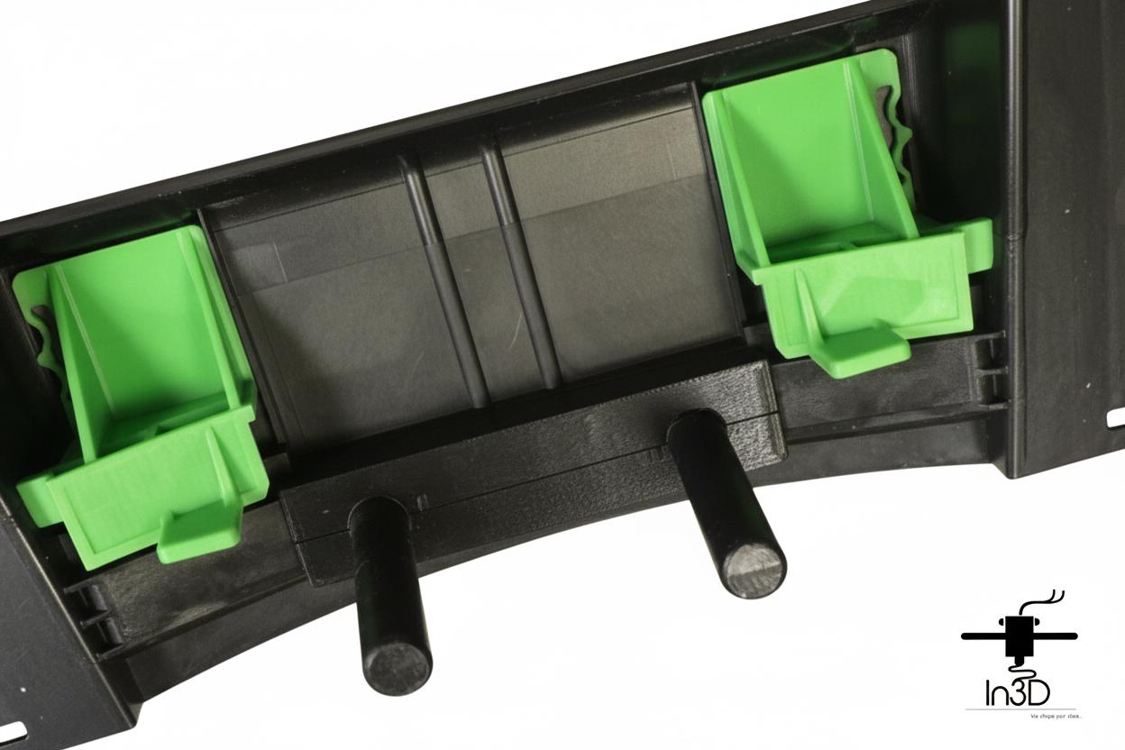 Stressless Ottoman Repair Kit – Vergleich Originalbruchstelle und Ersatzteil