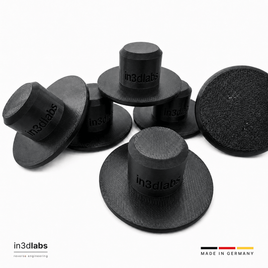 Stressless Signature Base Gleiter – Ersatzfüße für Sessel & Hocker – PETG, Made in Germany - in3dlabs