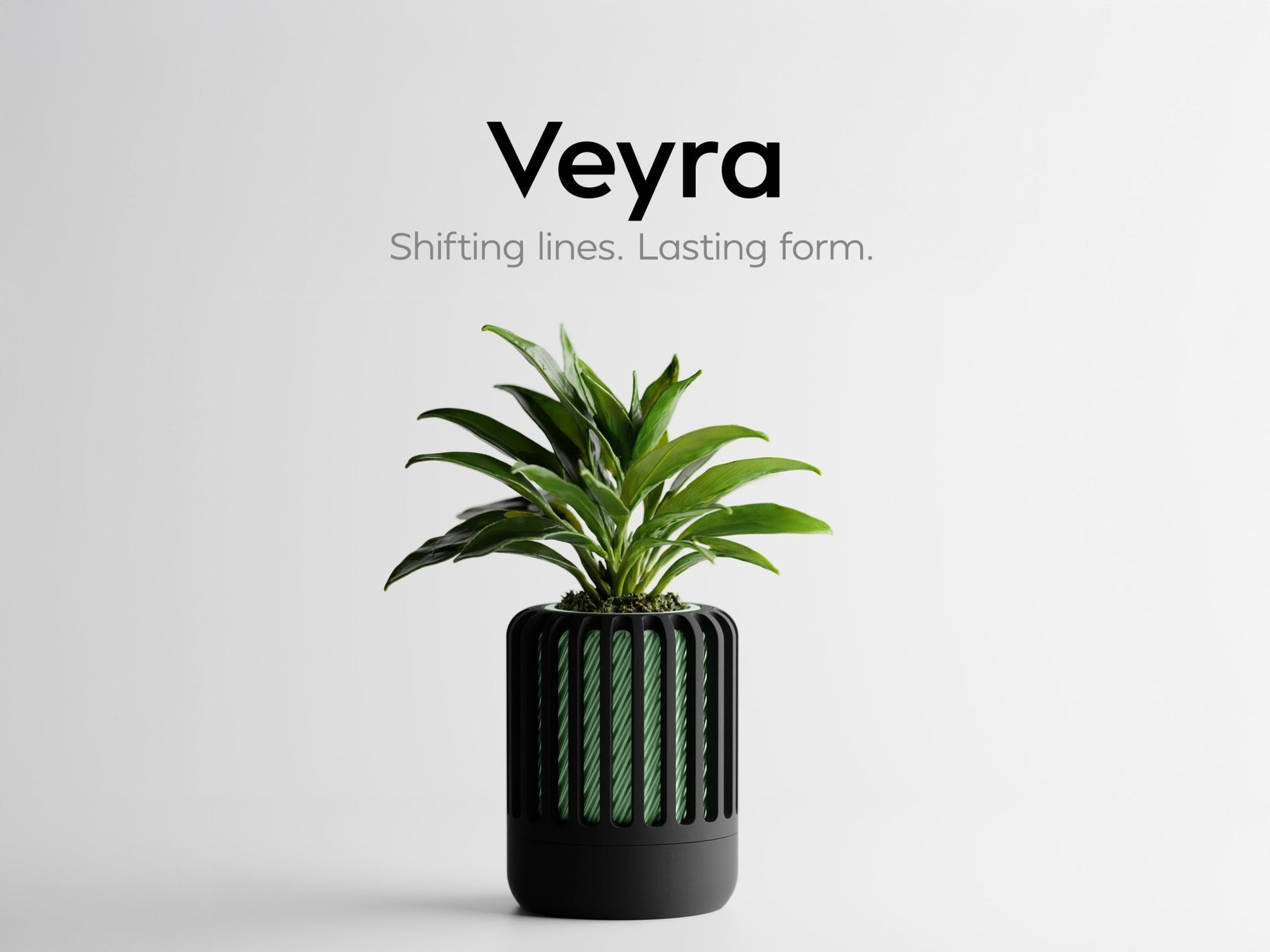 Veyra – Pflanzgefäß mit Dreh - Illusion und Abtropfschale - in3dlabs